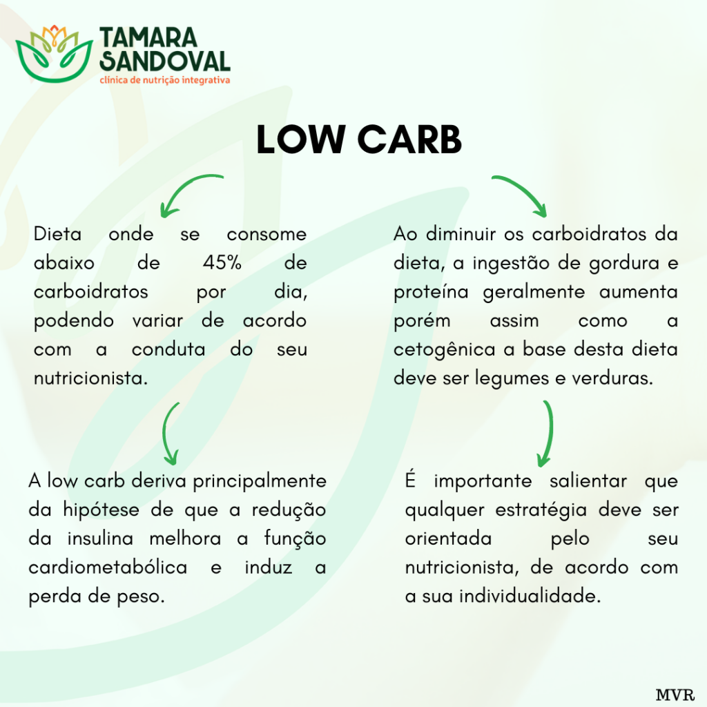 Dica: low carb